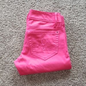 Pink Lilly Pulitzer Worth Skinny Jeans 00